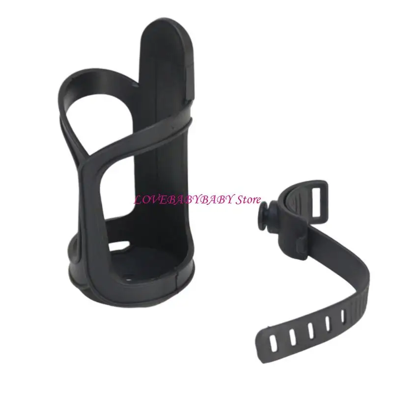 Strollers Bottle Holder Adjustable Clamp for Strollers Bottles Cups and Drinks Easy Needed Lightweight Easy Cleaning 4XBC