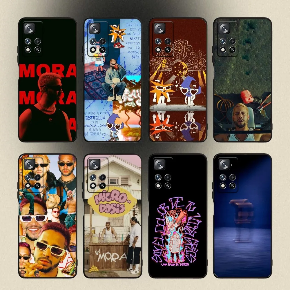 

Singer Mora Attunement Phone Case For Samsung Galaxy A20,A21s,A22,A31,A32,A52,A53,A72,73,A80,A91 Soft Black Cover