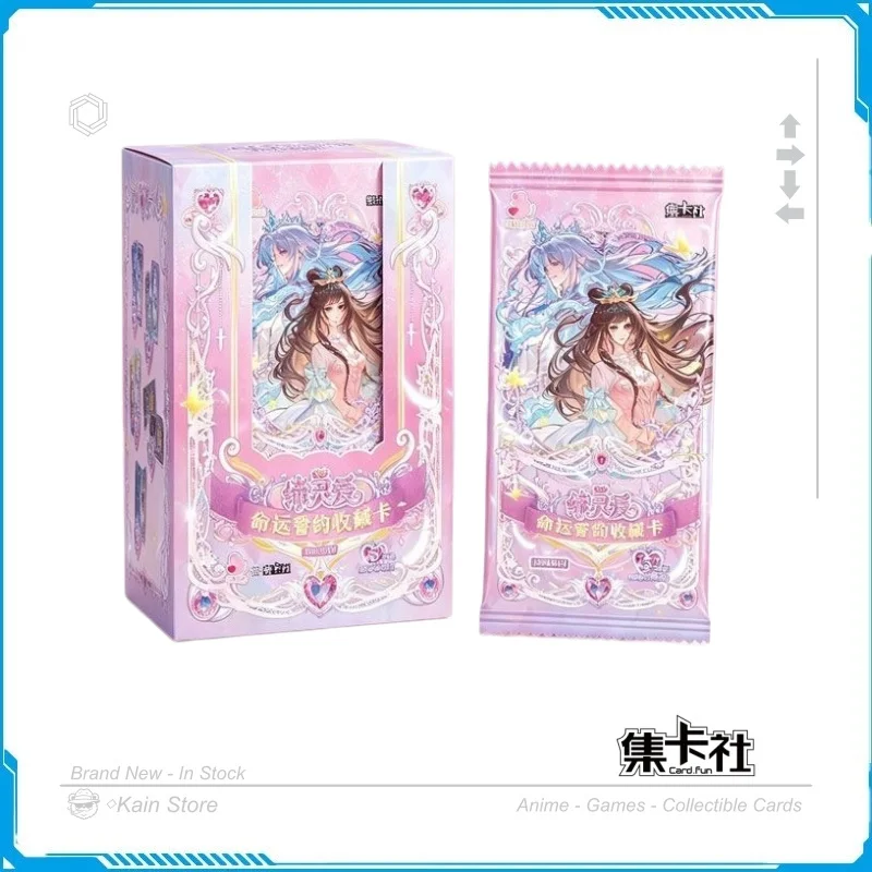 Card.Fun Divine Love Destiny's Oath Gold Foil Holographic Lenticular Pack Anime Cartoon Collection Cards Toy Hobby Gifts