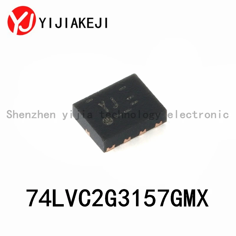 10pcs New original 74LVC2G3157GMX XQFN-10 dual 10 Ω single pole double throw analog switch