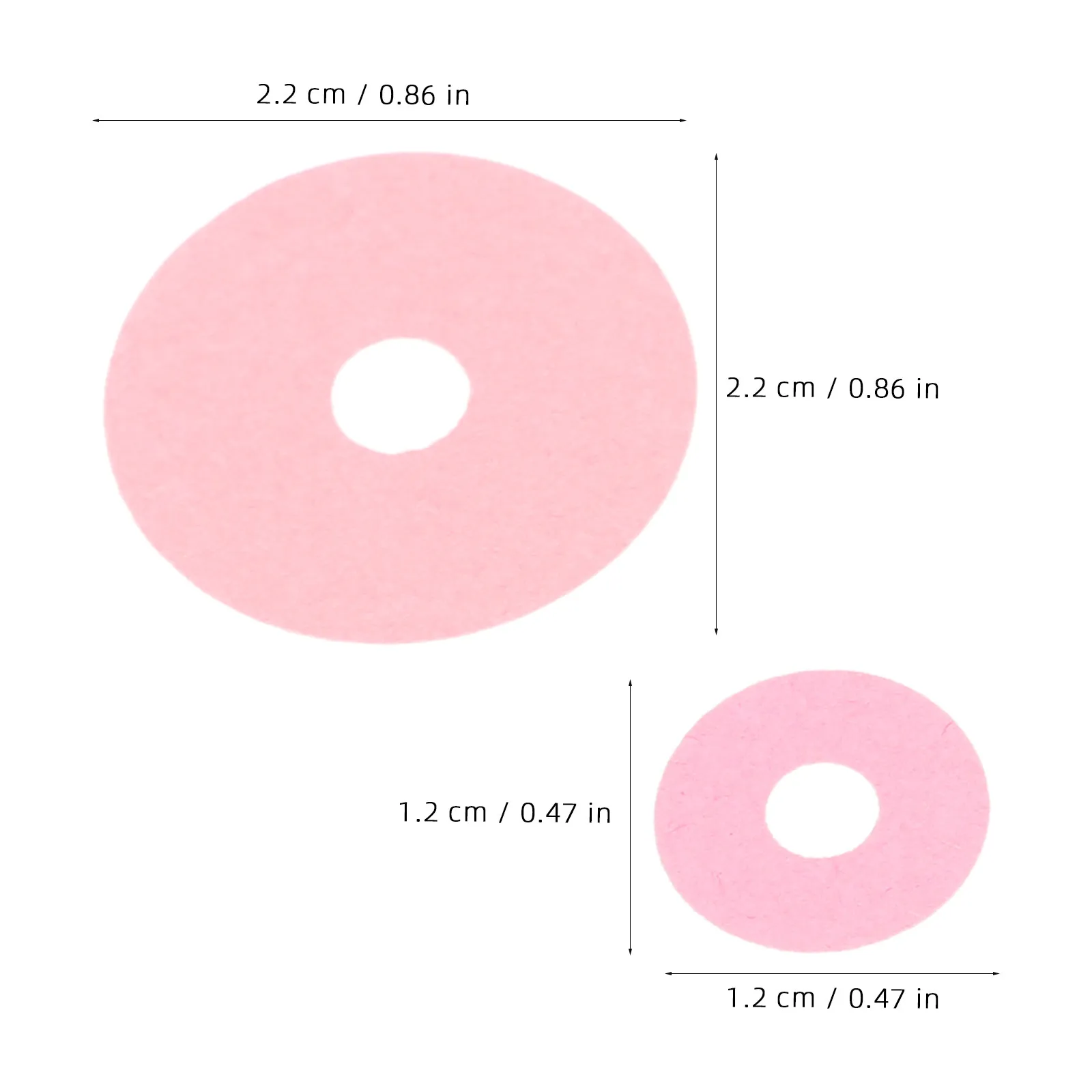 600pcs Piano Paper Washers Piano Paper Gasket Key Balance Rail Washer Washers Grand Repair Punchings Felt 0.47