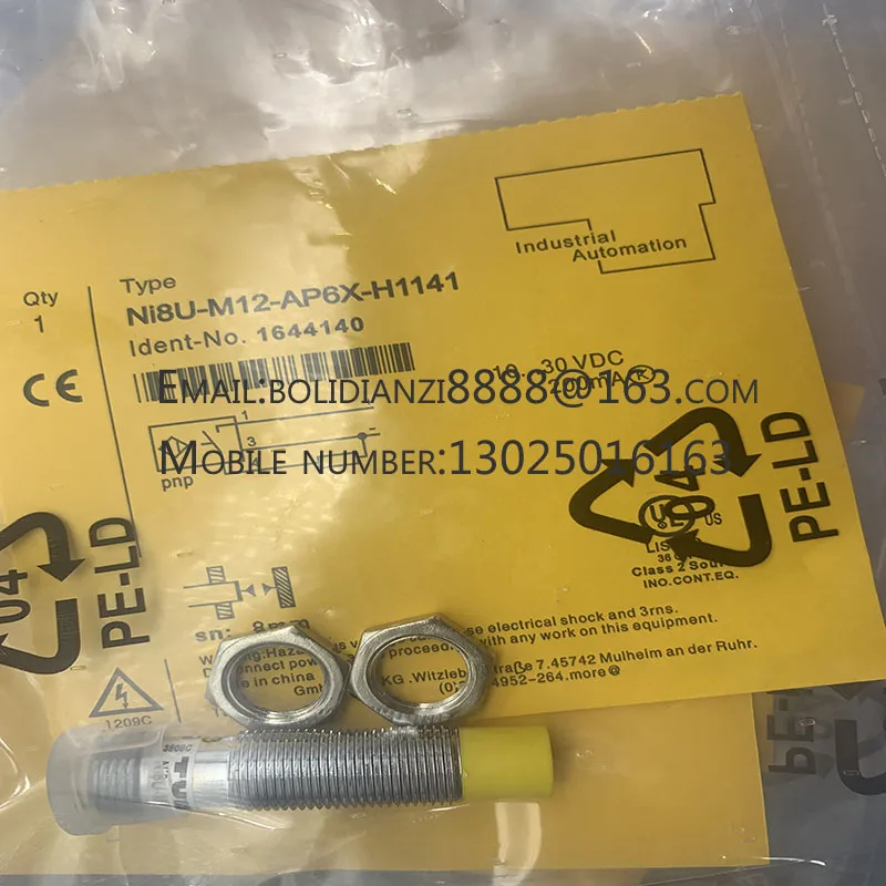 Sensor de interruptor de proximidad, NI8U-M12EE-AP6X-H1141, nuevo, disponible