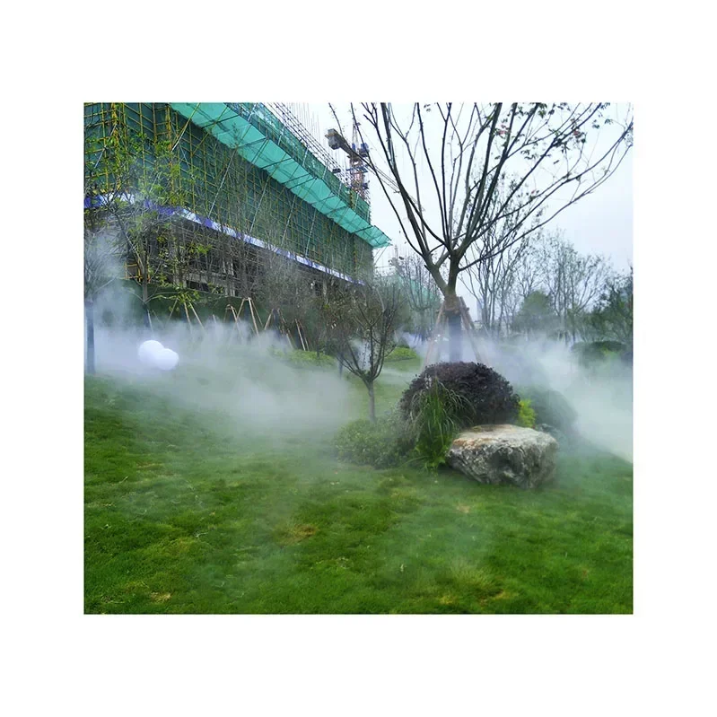 Artificial fogging Mist Cooling System High Pressure Fog Machine Misting Fog spray dust removal system deodorization system