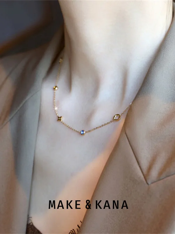 e-kana-collana-con-spilla-a-forma-di-diamante-colorato-di-lusso-per-donna-accessorio-di-moda-coreano-elegante-a-colore-puro