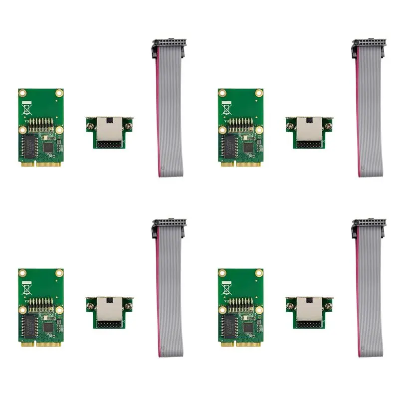 leading-4x-rtl8111f-mini-pcie-gigabit-network-card-single-port-ethernet-lan-card-realtek-8111f-industrial-control-network-card