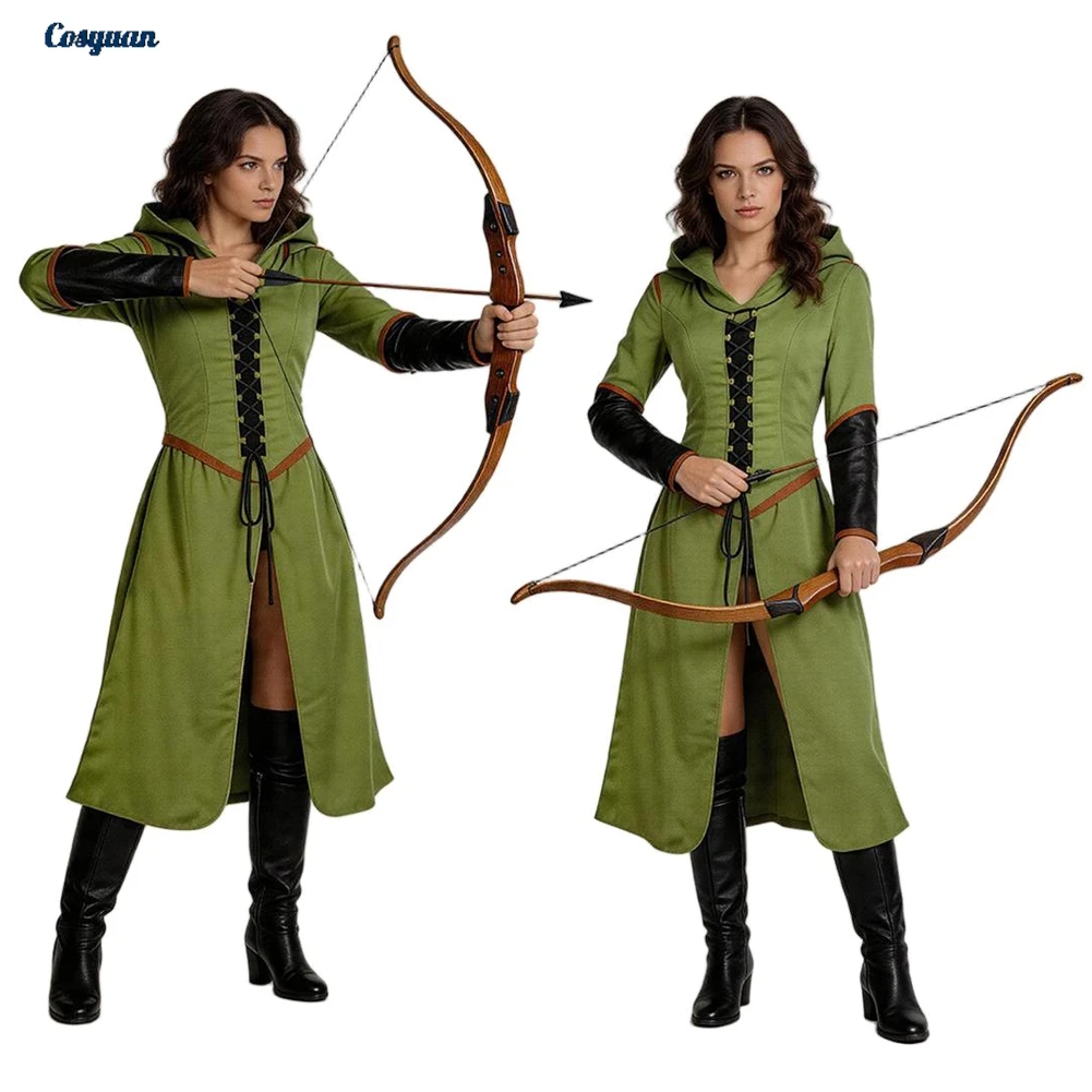 

Movie Lorded Rings Cosplay Arwen Hooded Dresses Clothes Women Party Disguise Roleplay Halloween Costume Carnival Outfits Suits