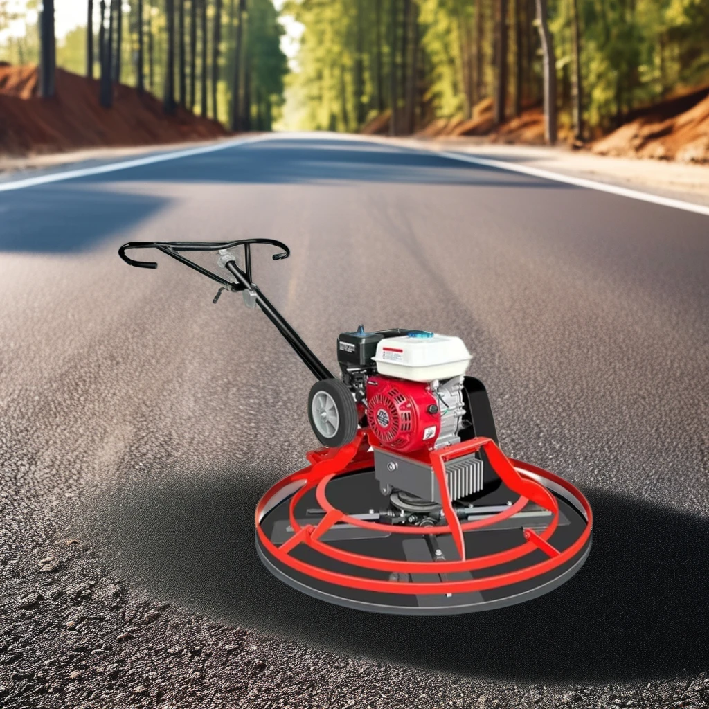 New Electric Super Promotions Portable Walk-behind Power Trowel Concrete Cement Surface Finish Mini 1000mm Power Trowel