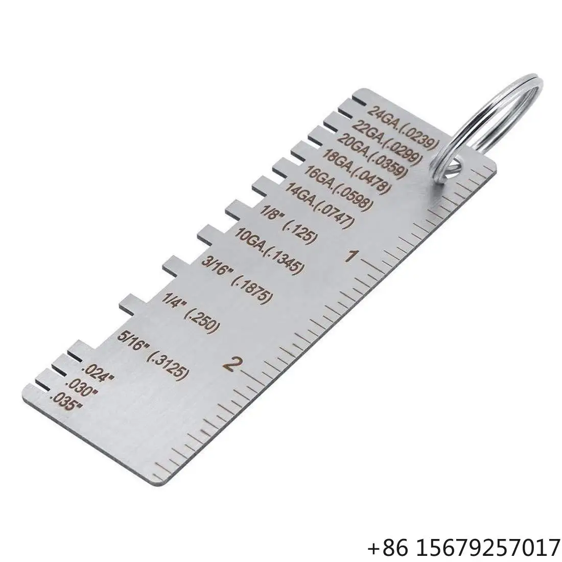 Hot New Weld measuring tools Weld inspection tape Thickness tape Inspection gauge Stainless steel gauge
