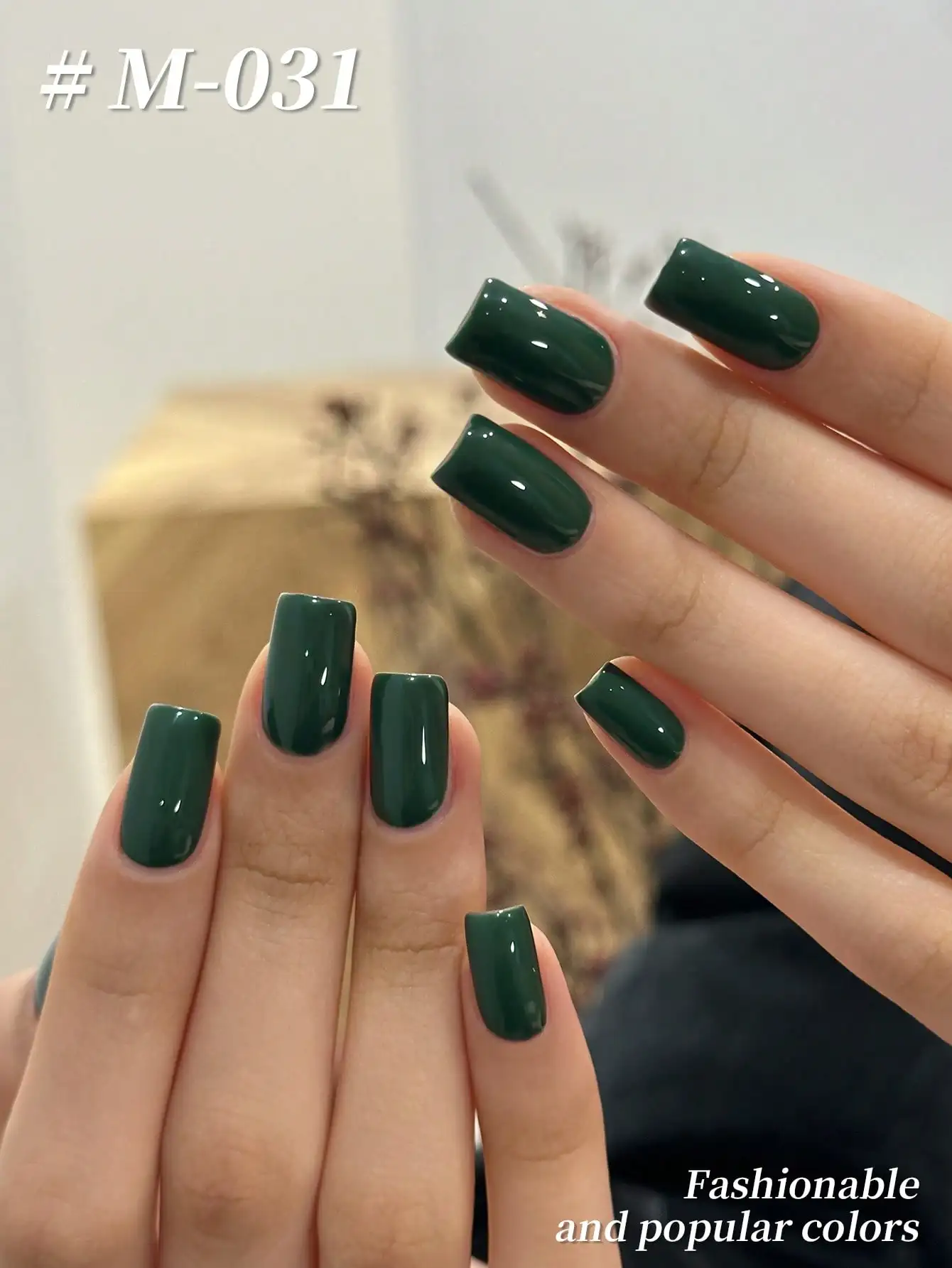 ชุดยาทาเล็บเจลสีเขียว XEIJAYI 6 ชิ้น ขนาด 15 มล. ต่อชิ้น ยาทาเล็บแบบแช่ UV LED กึ่งถาวร คุณภาพระดับร้านทำเล็บ สำหรับทำเล็บเอง