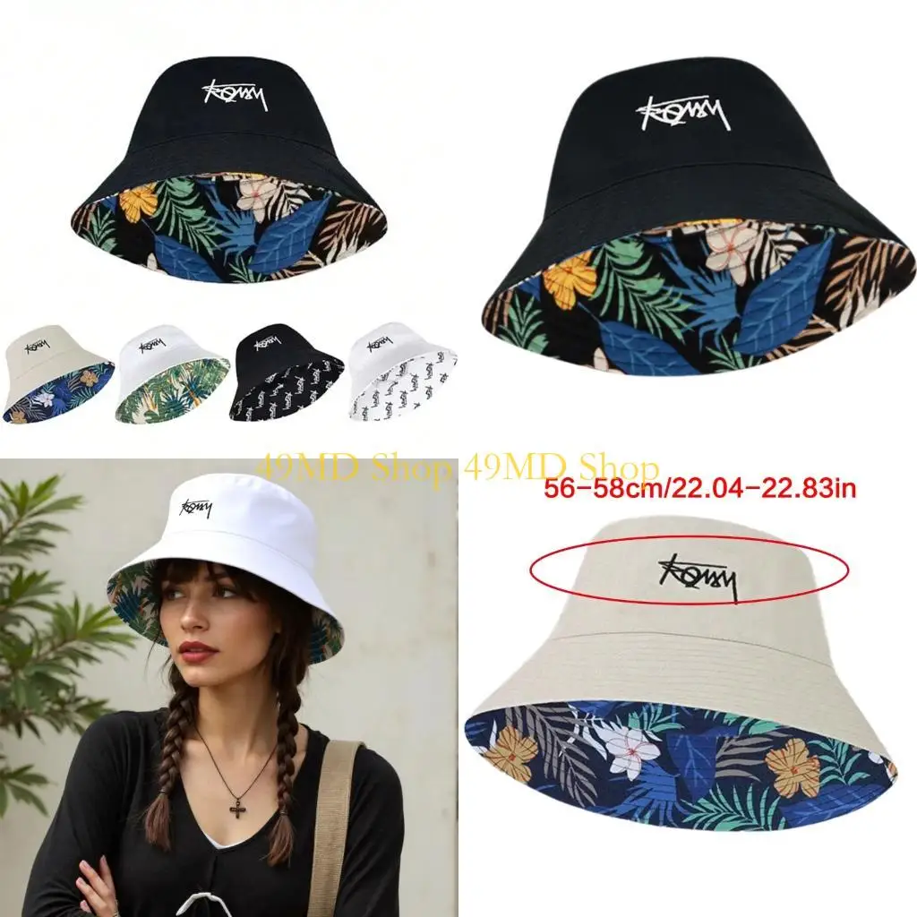 

49MD Многофункциональная шляпа-ведро Двусторонняя быстросохнущая шляпа с широкими полями, солнцезащитная шляпа для рыбалки