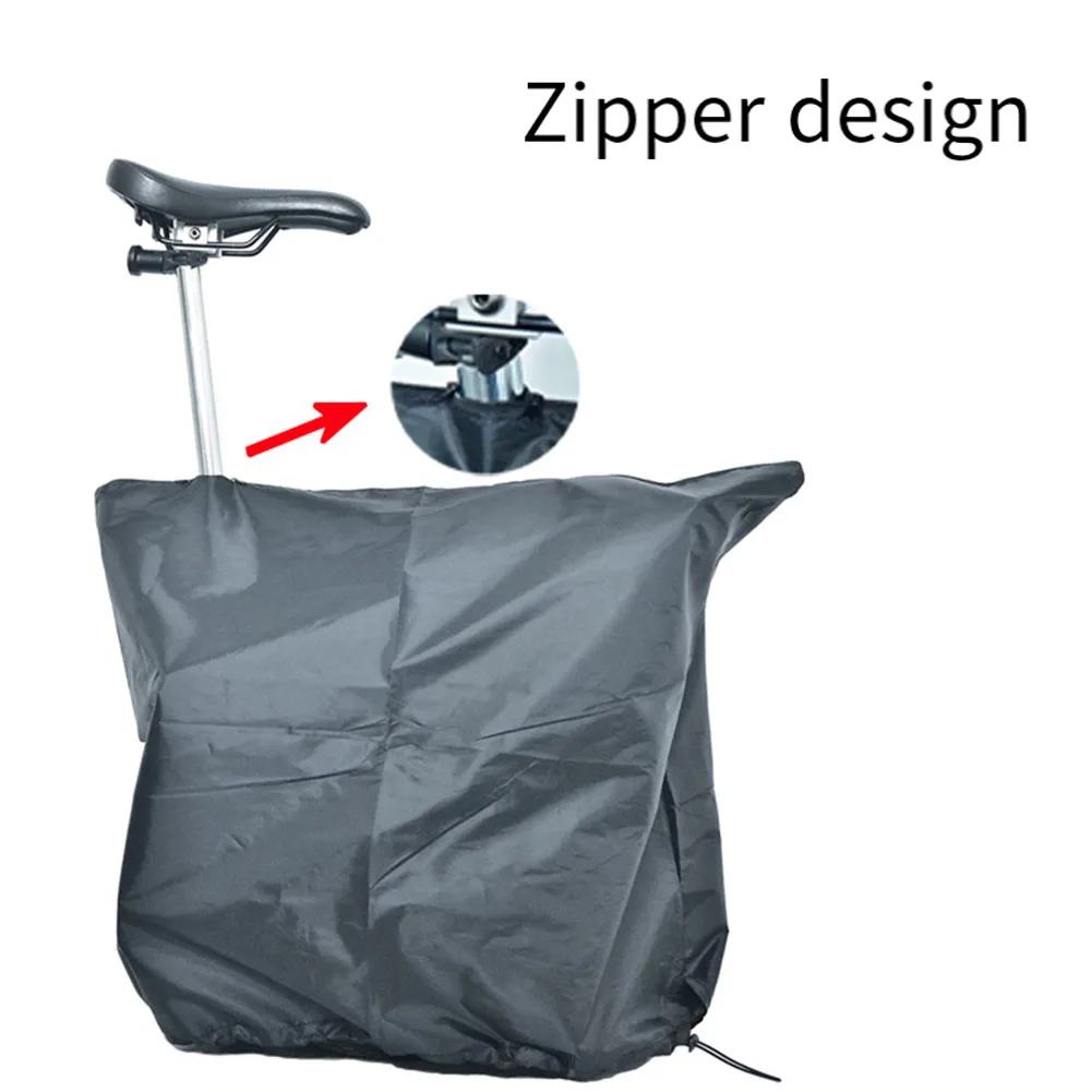 Bicycle Dust Cover Suitable For Small Cloth Folding Car Subway High-speed Railway Security Check Used For Covering Storage Bag