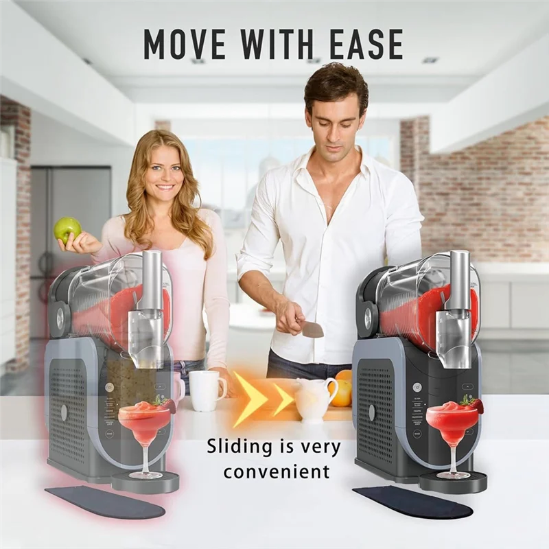 B99A-Smoothie Maker Tappetino per Ninja Slushie Machine FS301 e FS300 Smoothie Maker Mat Tappetino per scivolare rapidamente la macchina per bevande congelate su T