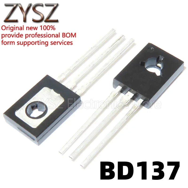 1PCS BD137 in-line TO-126 60V 1.5A NPN transistor power transistor