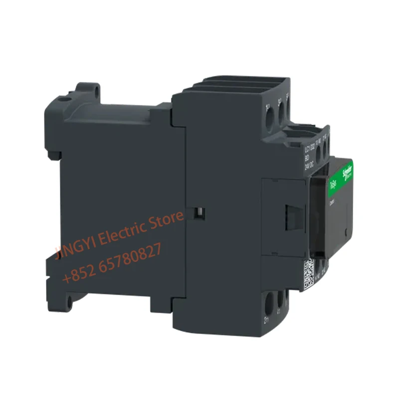 Original New Schneider TeSys Deca LC1D18BDC Communication Contactor (Direct Current Coil) 3P (3NO) AC-3/AC-3e =440V 18A 24VDC