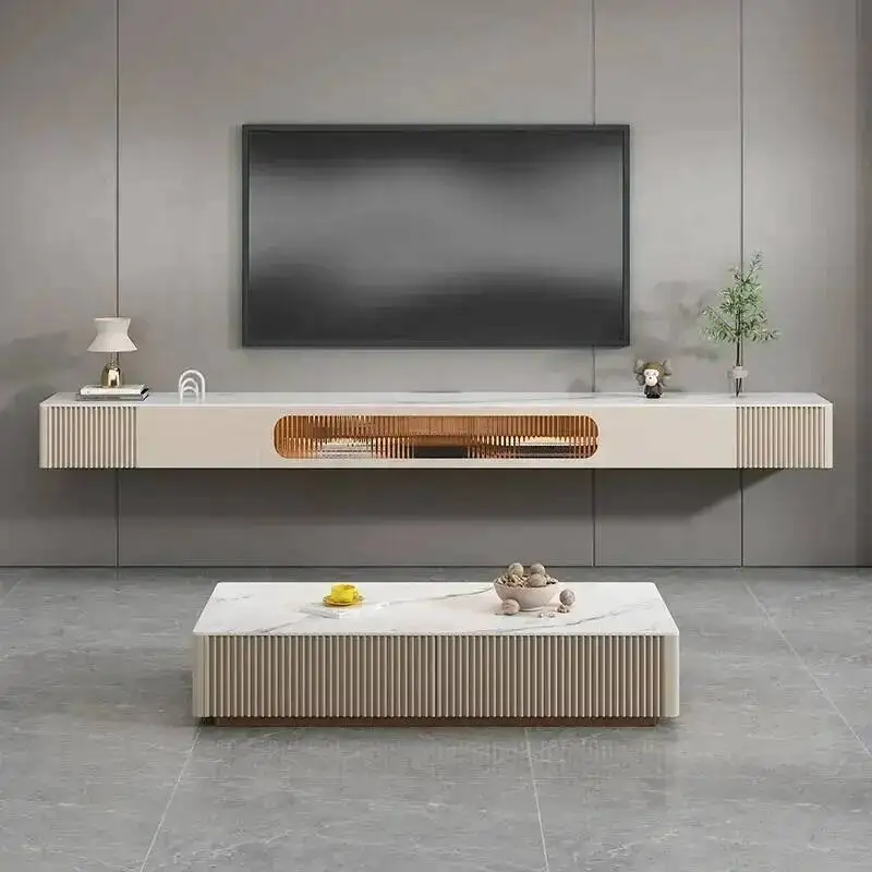 Tv Bedroom Stand Salon Modern Wall Mount Floating Luxury Shelves Simple Universal Tv Stand Storage Casa Arredo Home Furnitures