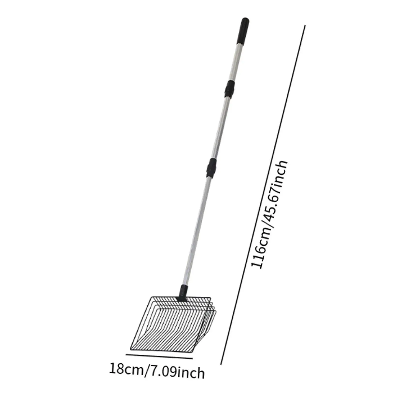 Cat Scoop Detachable Litter Sifter Heavy Duty Easy Sifting Chicken Poops Scoop for Rabbits Puppy Kittens Pets Supplies Bunny