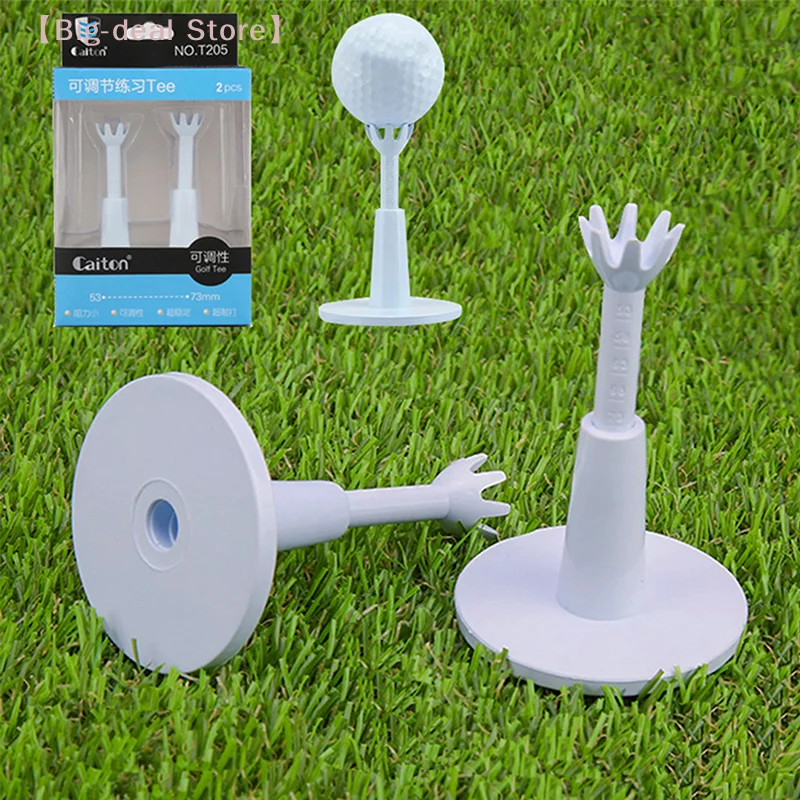 Picture 3: 【M】1/2Pcs Adjustable Golf Ball Holder Golf Tee Golf Swing Trainer Golf Practice Tees Golf Accessories