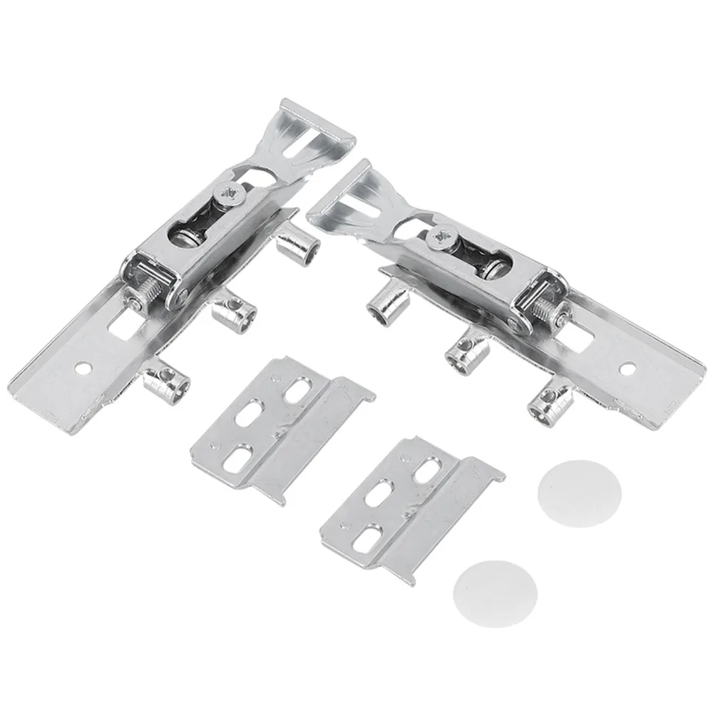 Adjustable Cabinet Suspension Rail Heavy Duty Cold Rolled Steel Cupboard Hanging Weight Concealed Silver Furniture Hardware