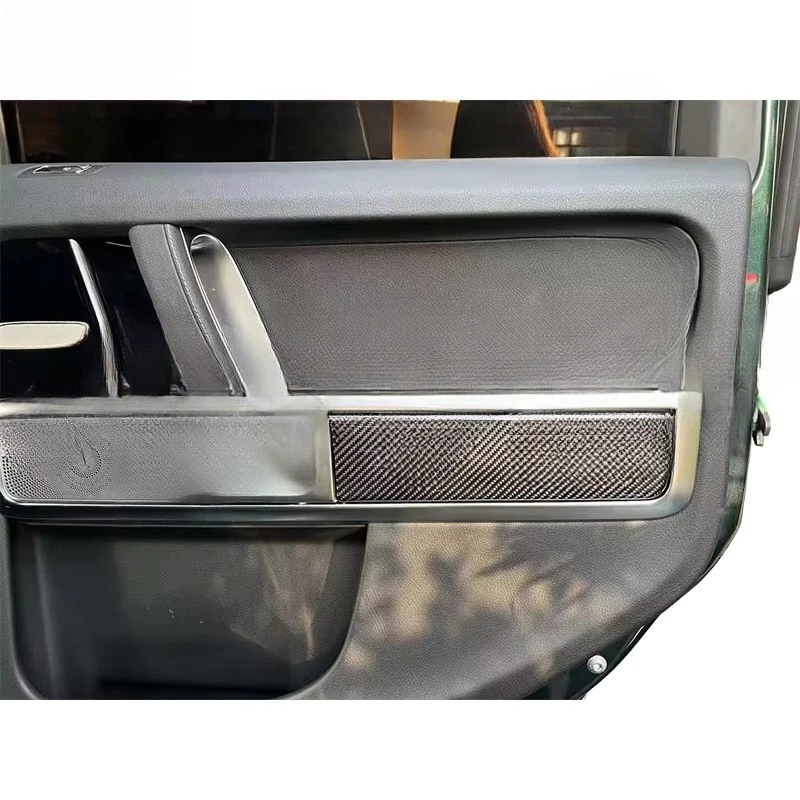 For Benz G Class W464 G350 G63 Dry Carbon Fiber Interiors Central Control Accessories Car Interior 2019-2022