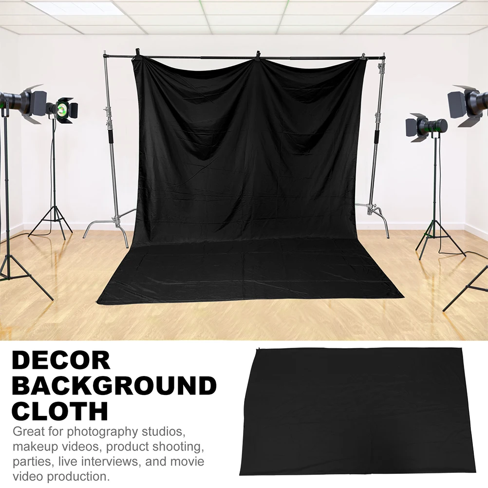 

Decor Photo Black Background Thickened Cloth Special Effects Fabric Polyester Cotton