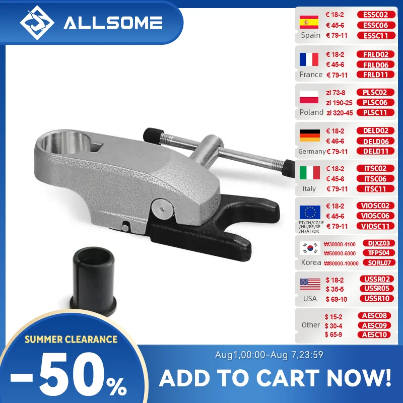 ALLSOME BG-515806 Quick Release Clamp for BG-5158 BG-5166 BG-5156E Drilling Machine BG-6117…