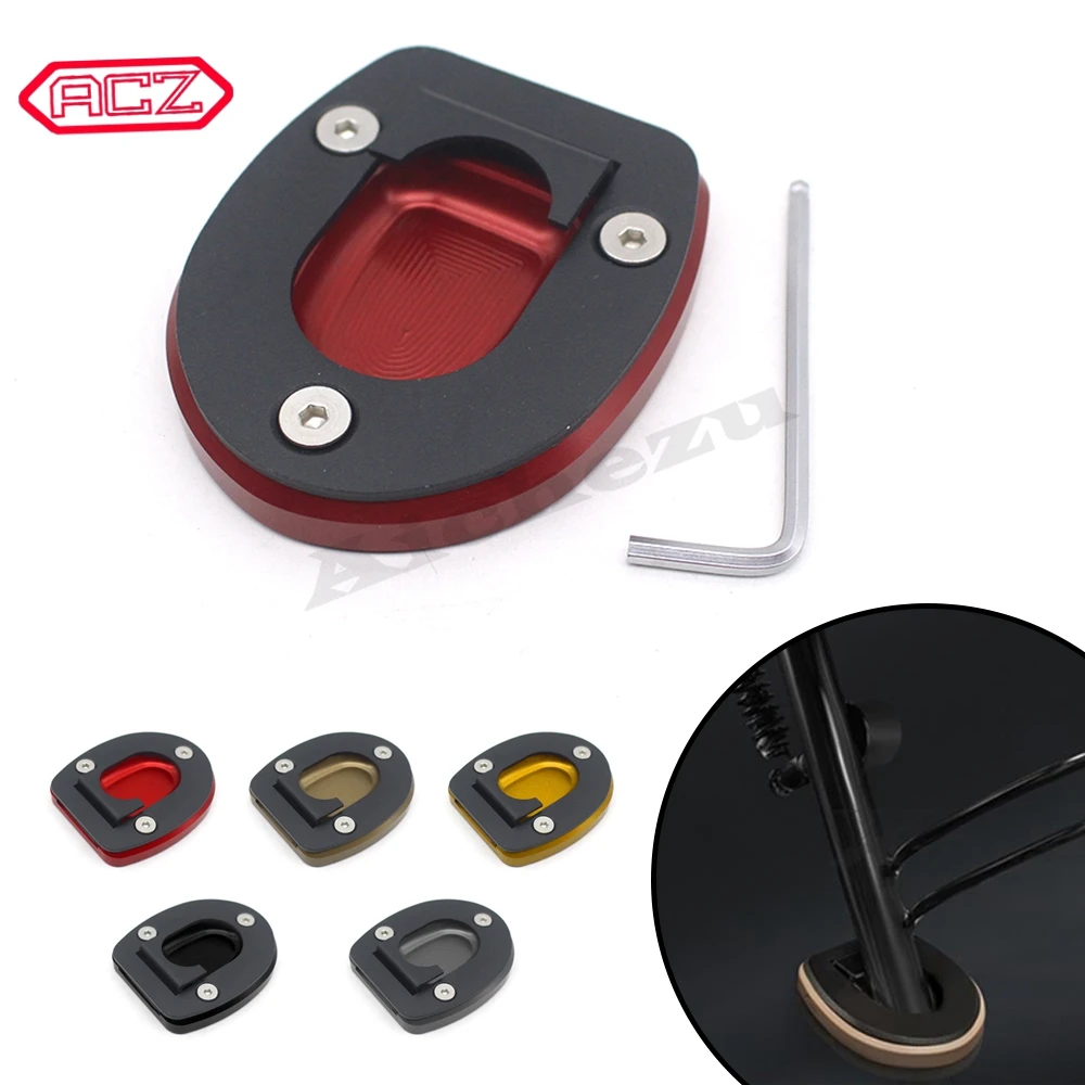 

Motorcycle Kickstand Enlarge Extension Plate Side Stand Enlarger for GTS 250 300 2013 2014 2015 2016 2017 2018 2019 2020