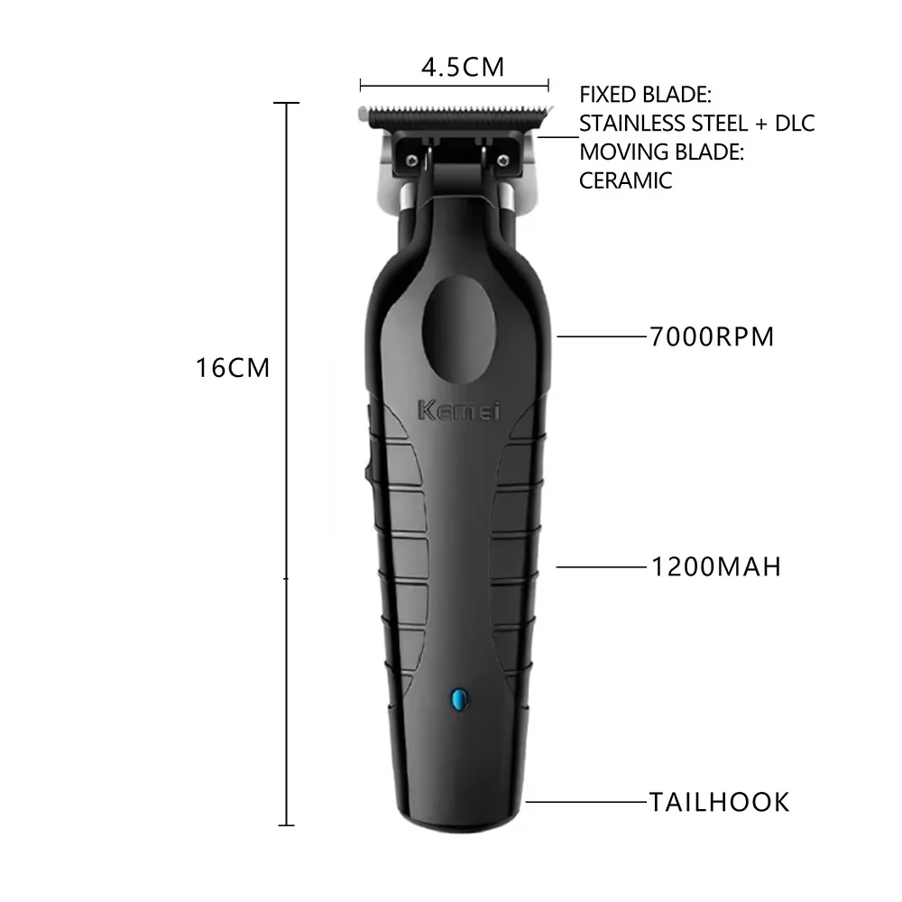 Kemei 2299 Hair Cutting Machine Full Set Professional Clippers And Trimmers Set Base Clippers Barber Professional Full Set