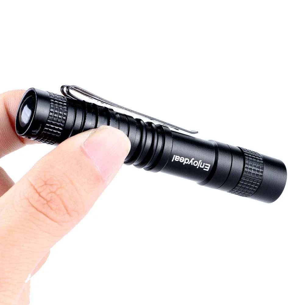 enjoydeal 2000 Lumens LED Mini Penlight Flashlight Lamp Mini Penlight Waterproof Flashlight Torch AAA For Outdoor Lighting