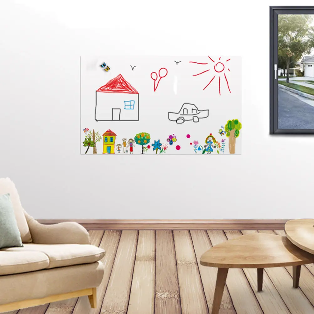 

Blackboard Sticker Peel Stick Black Board Paper 40 Inch Long 18 Inch Wide Writable Removable Decal for Home Classroom