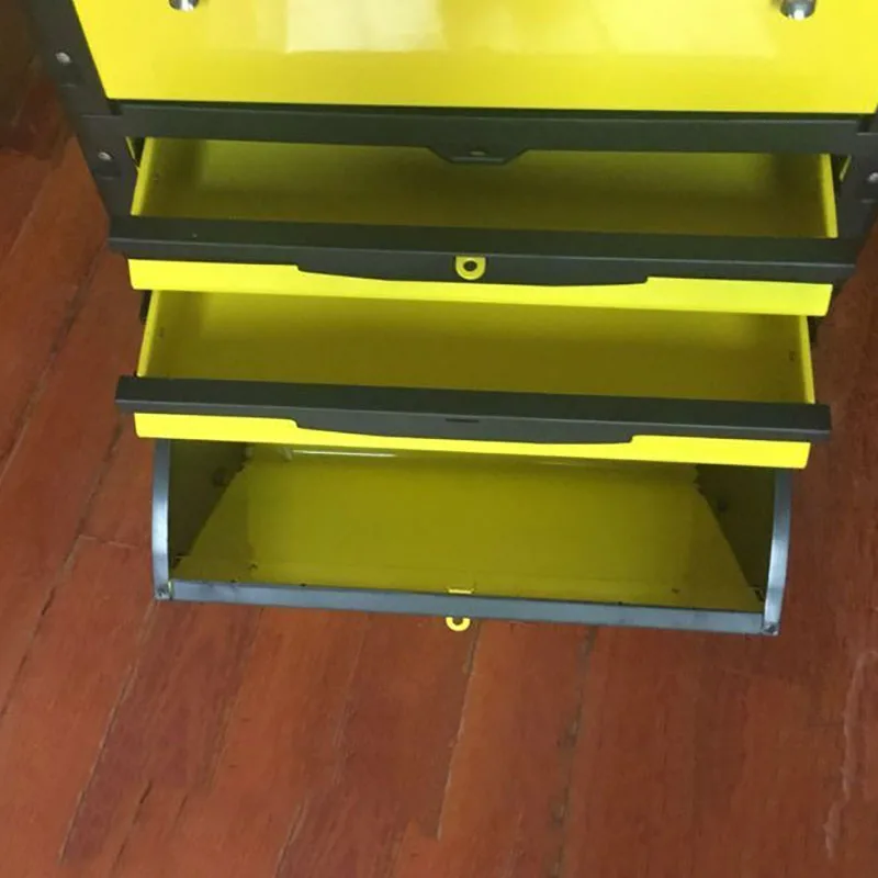 Hardware Tool Trolley Box Large Capacity Tools Box for Electricians Mechanical Workshop Tools Organizer with Wheels Work Tools