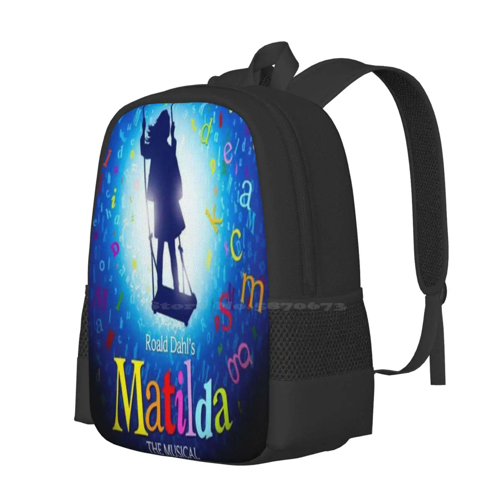 Matilda Musical Hot Sale Schoolbag Backpack Fashion Bags Matilda Musical Broadway Matilda The Musical Theatre Matilda Wormwood