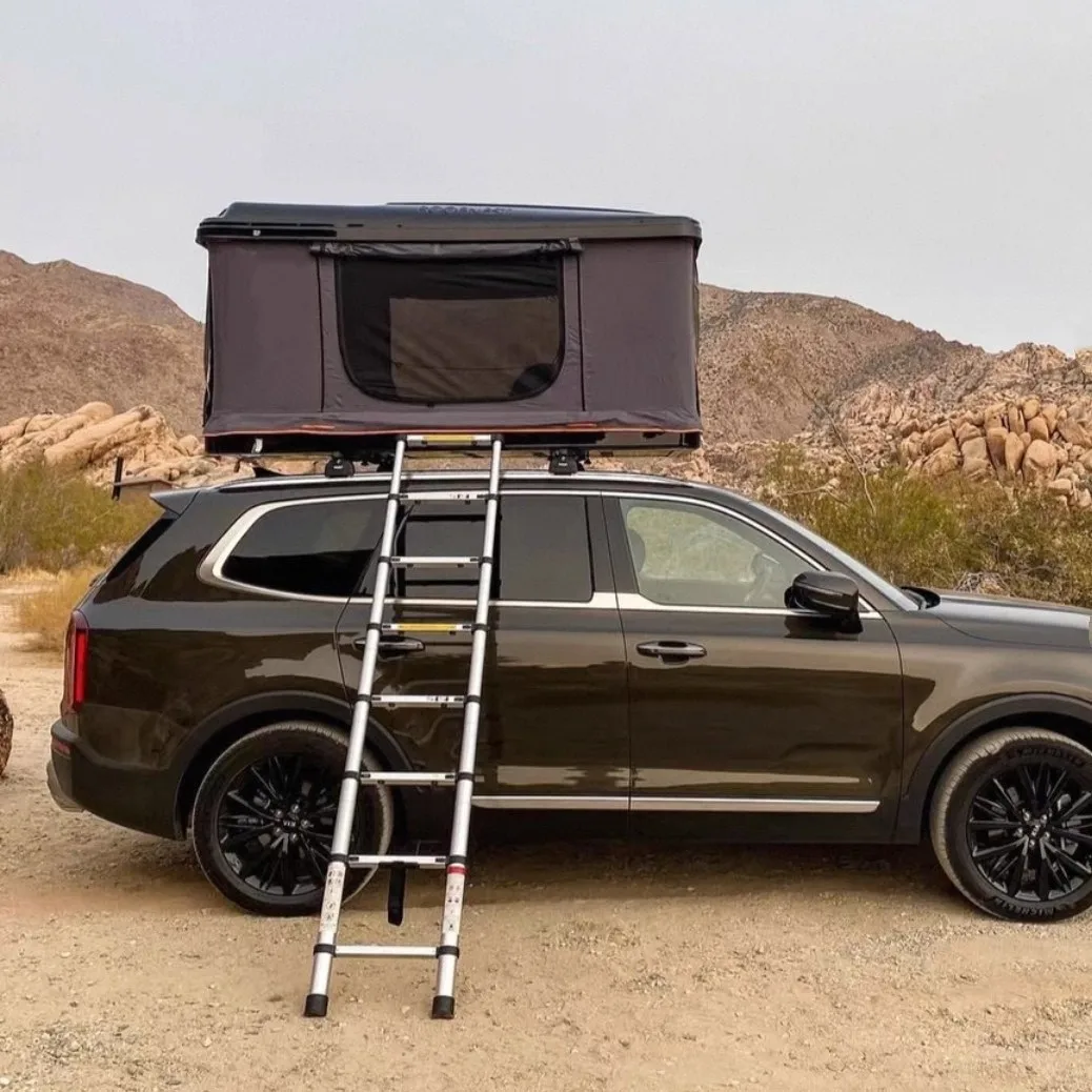 

Customized roof tent, automatic ABS composite hard top canvas, four-season double-layer waterproof, fast construction
