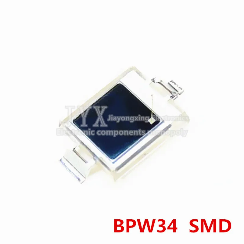 5PCS/lot new original BPW34 BPW34S Photodiode DIP-2  SMD-2 PIN silicon photocell integrated circuit image 2
