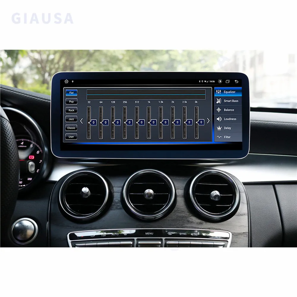 Android Auto Radio For Mercedes Benz C Class W205 GLC X253 W446 Android Car Stereo Gps Multimedia Navigatie Player Carplay