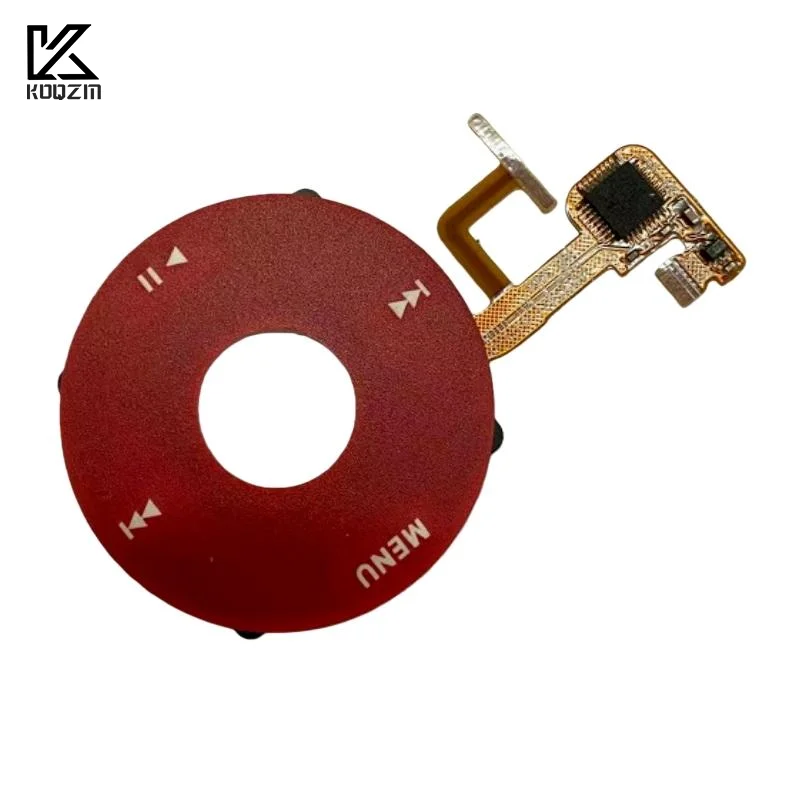 

1 шт. для видеоустройства, 30 ГБ, 60 ГБ, 80 ГБ, красный, черный, белый, желтый, фиолетовый, синий, прозрачный, кнопка Clickwheel Flex Center Button Key