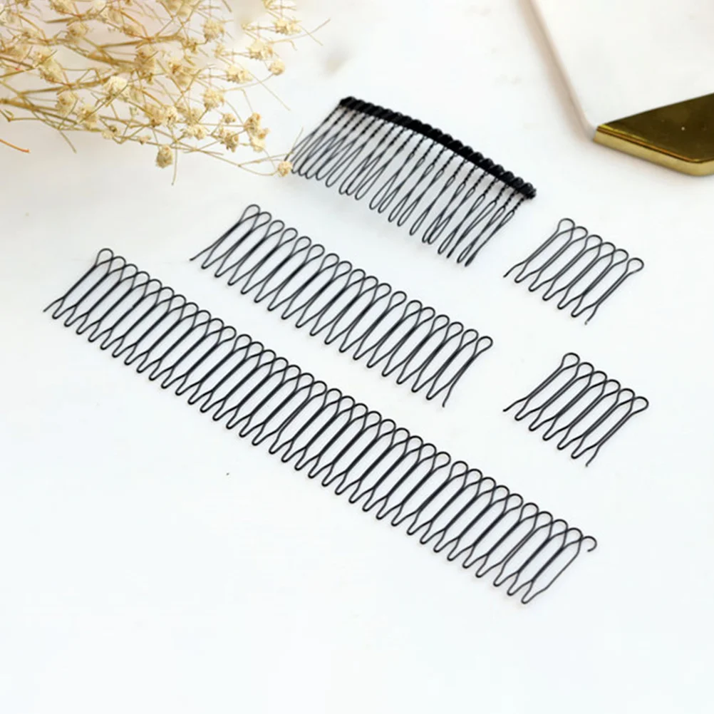 5 Pcs Invisible Comb Women Hair Accessories Girl Clips Finishing Fixer for U Shape Pin Stereotypes Miss