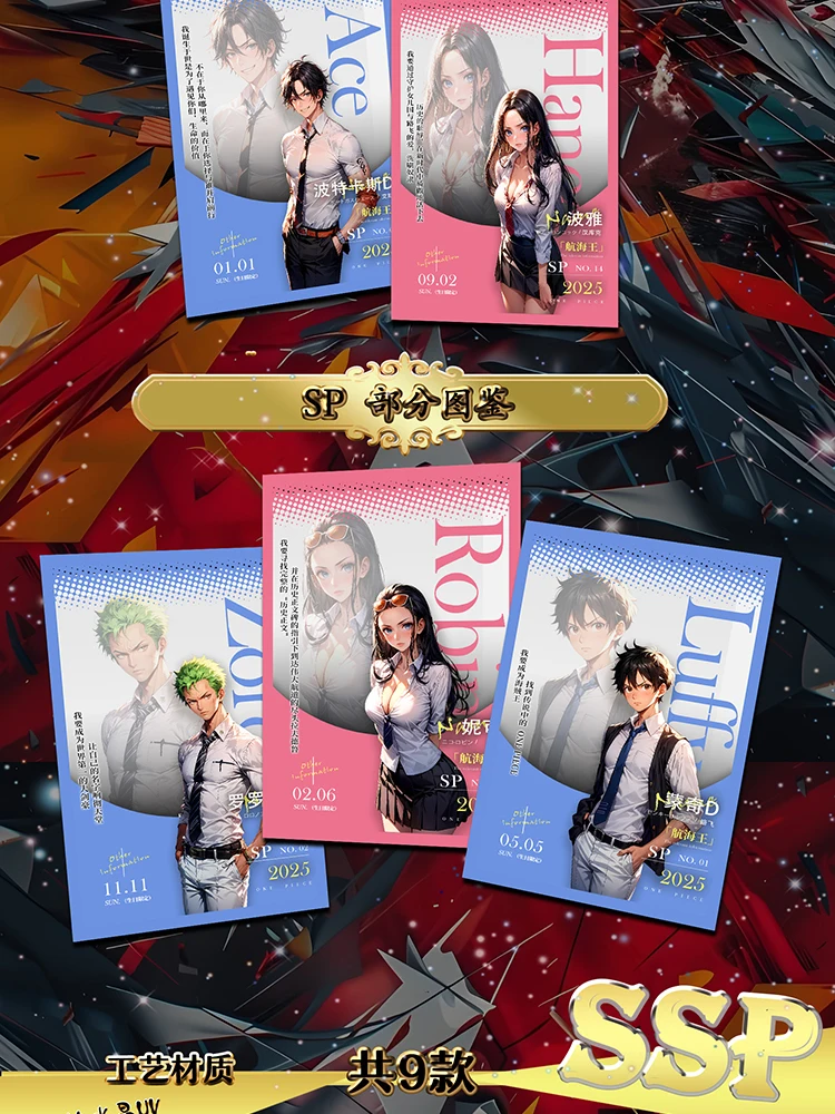 2025 la más nueva diosa suprema Temple Wave 3 Nami Noa Hancock Yamato Zoro colección tarjetas de Anime regalos y pasatiempos regalos