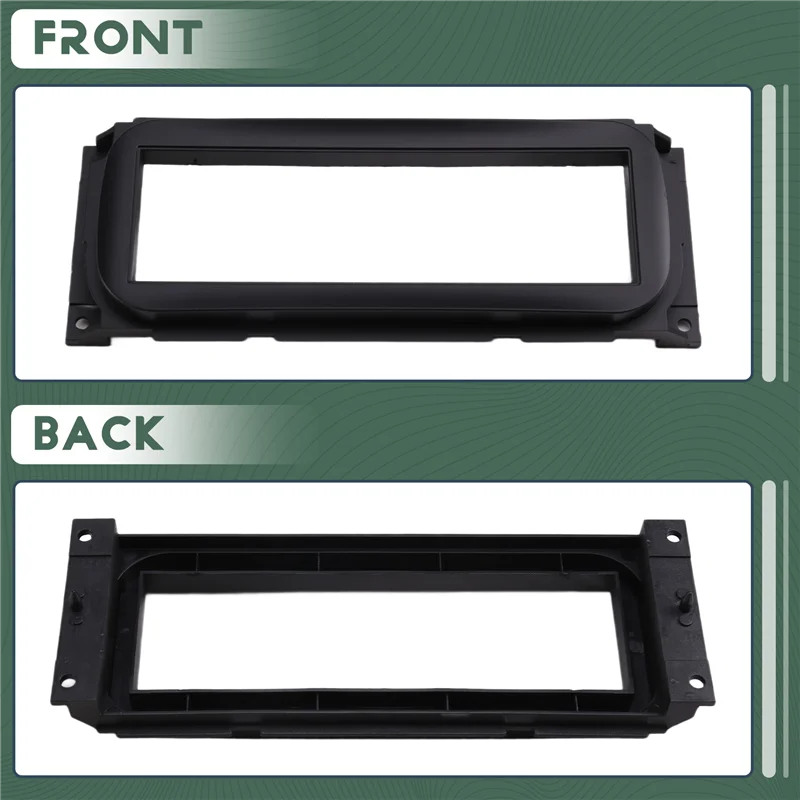 

2005+ Jeep Grand Cherokee, 1DIN With Harness Antenna Instrument Frame Radio Panel Fascia Plate