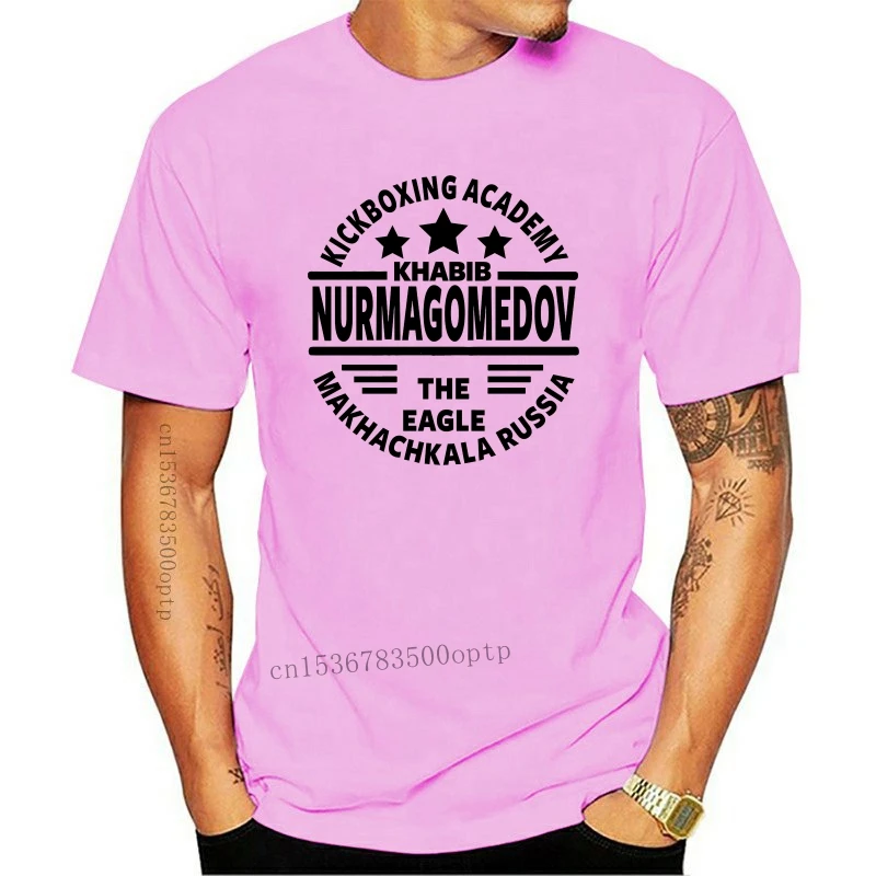 New Khabib Nurmagomedov logo Men's Printing T Shirt Personalized cotton camiseta