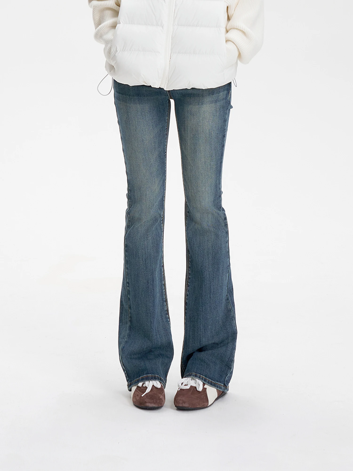 

Low Waist Slim Fit Skinny Jeans Women's Small Size Leg Lengthening Autumn Winter New Sle Long Pants Cleanfit INSLIISA