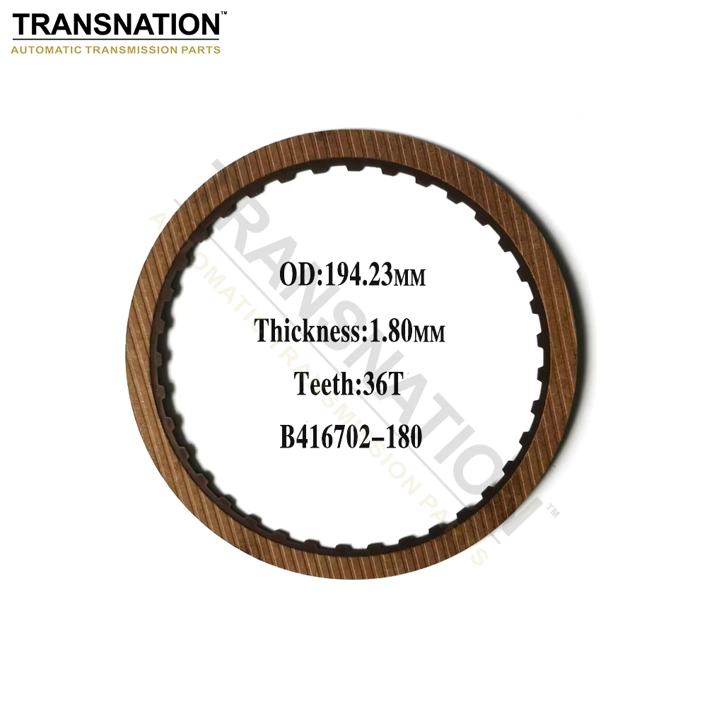 6L80E 6L90E Transmission 3-5 Reverse Clutch Friction Plate 416702-180 For GM BMW Car Accessories Transnation