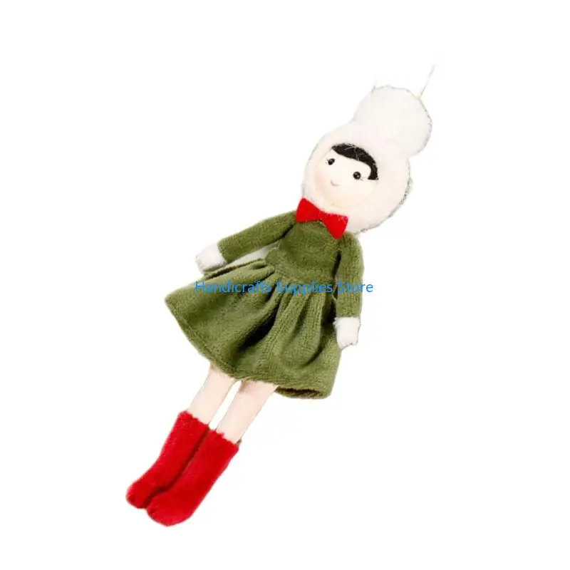 R1WA Nordic Girl Doll Christmas Tree Decoration for Indoor and Outdoor Holiday Party 2025 New Dropping