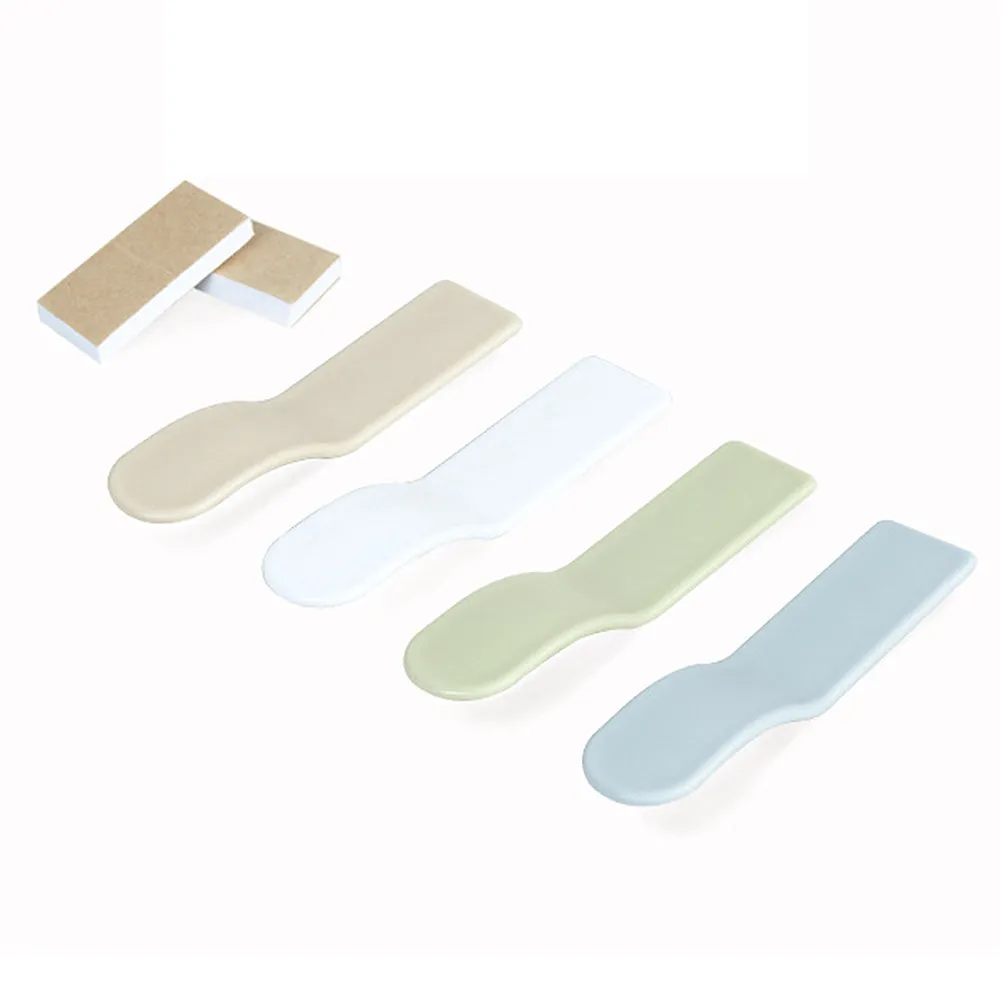 20Pcs Toilet Seat Cover Lifter Portable Special Design for Bathroom Toilet Lid Protector Color Mix White Khaki Green