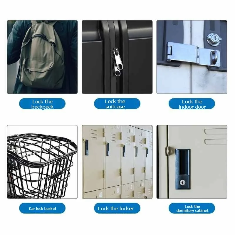 

B45CLXY Smart Fingerprint Lock For Backpacks, Suitcases, And Outdoor Gear