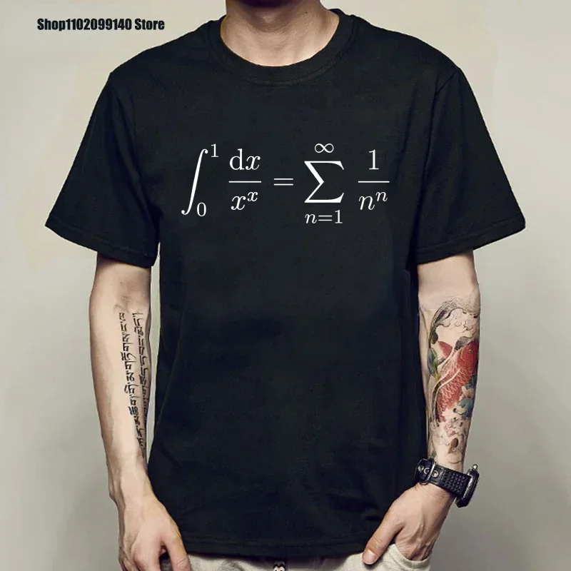 Mathematical Formula t shirt Science and Engineering Students' Hobbies t shirt Men's and Women's Unisex Casual Street Top