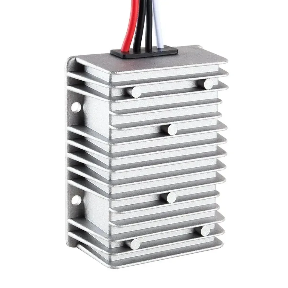 Voltage Converter Regulator DC 48V (30V-60V) Step Down To 13.8V 30A 40A Power Transformer Waterproof For Bus Solar Electricity