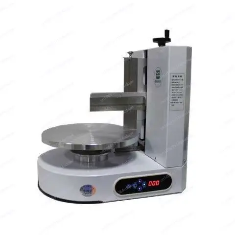 Semi-Auto Cake Icer, Cream Spreader & Leveler for Birthday Cakes, Commercial Use
