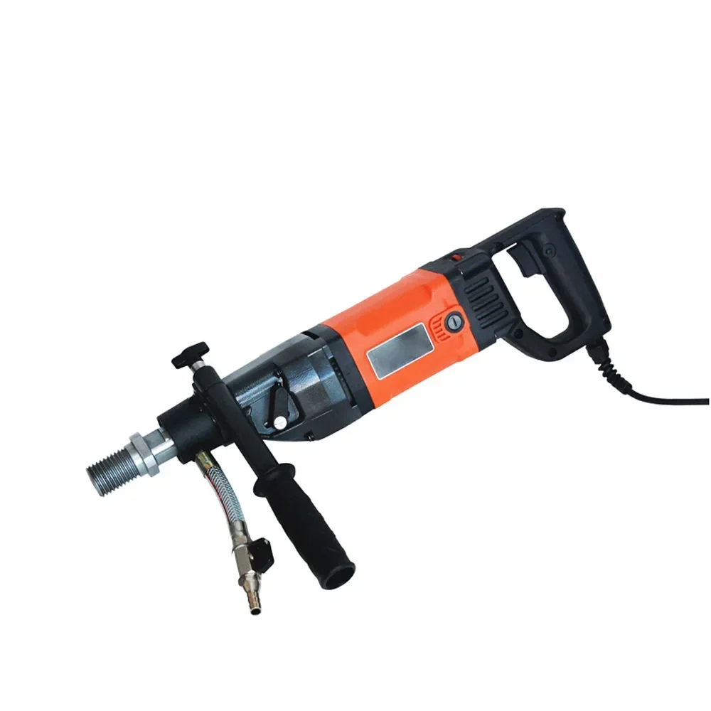 220V / 110V Speed-adjustable Diamond Drilling Machine With Angle, Hand-held Air Conditioner Water Drilling Machine