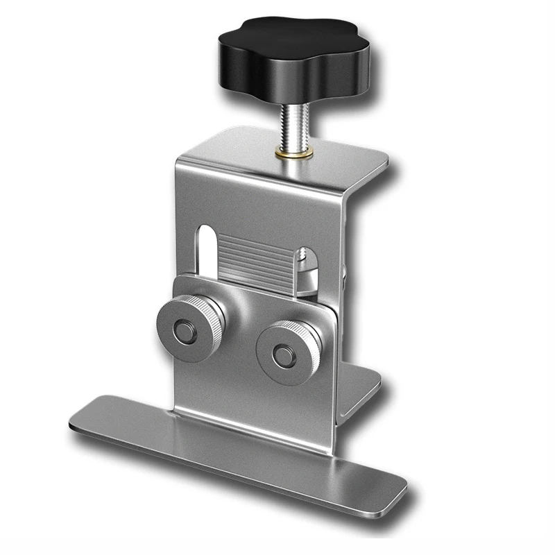 

Cabinet Door Installation Auxiliary Locator Stainless Steel Cabinet Frame Fixture Woodworking Mounting Jig Bracket Fixing Clip