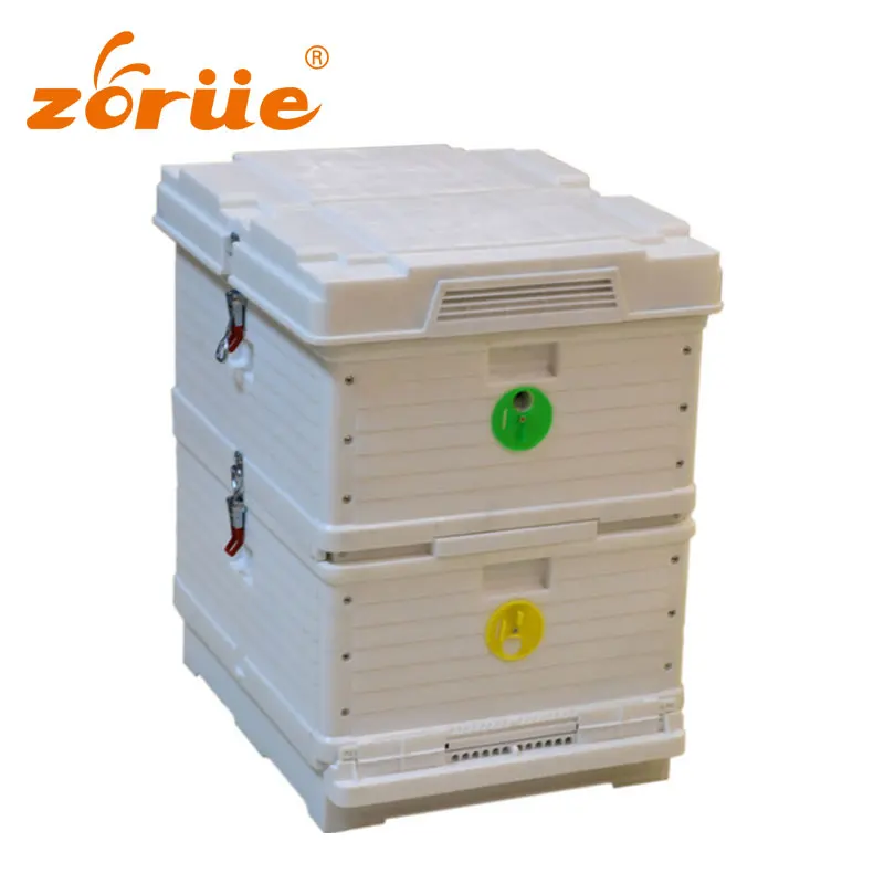 

2026 High-Quality Eco-Friendly Wooden BeehivesHot Sale 2 Level Plastic Beehive for Beekeeping / Thermo Beehive / Color Beehive